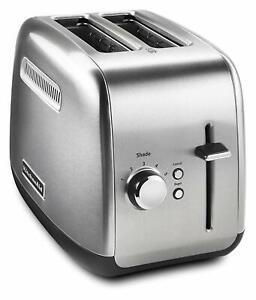 KitchenAid RRKMT2115SX Stainless Steel Toaster, Brushed Stainless Steel