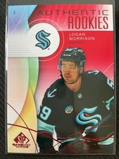 Logan Morrison 2024-25 UD SP Game Used Authentic Rookies Red RC #214