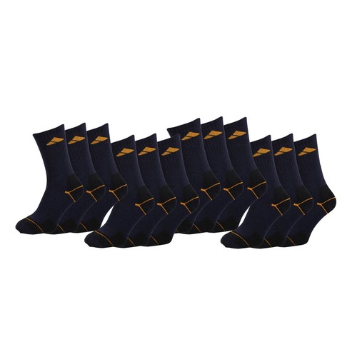 Multi 6 - 12 pack Work Outdoor Socks 6-11 - Picture 4 of 10
