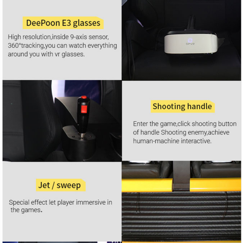 Virtual Reality Roller Coaster Simulator 3 Person 360 degree VR Game SEE VIDEO - Picture 8 of 12