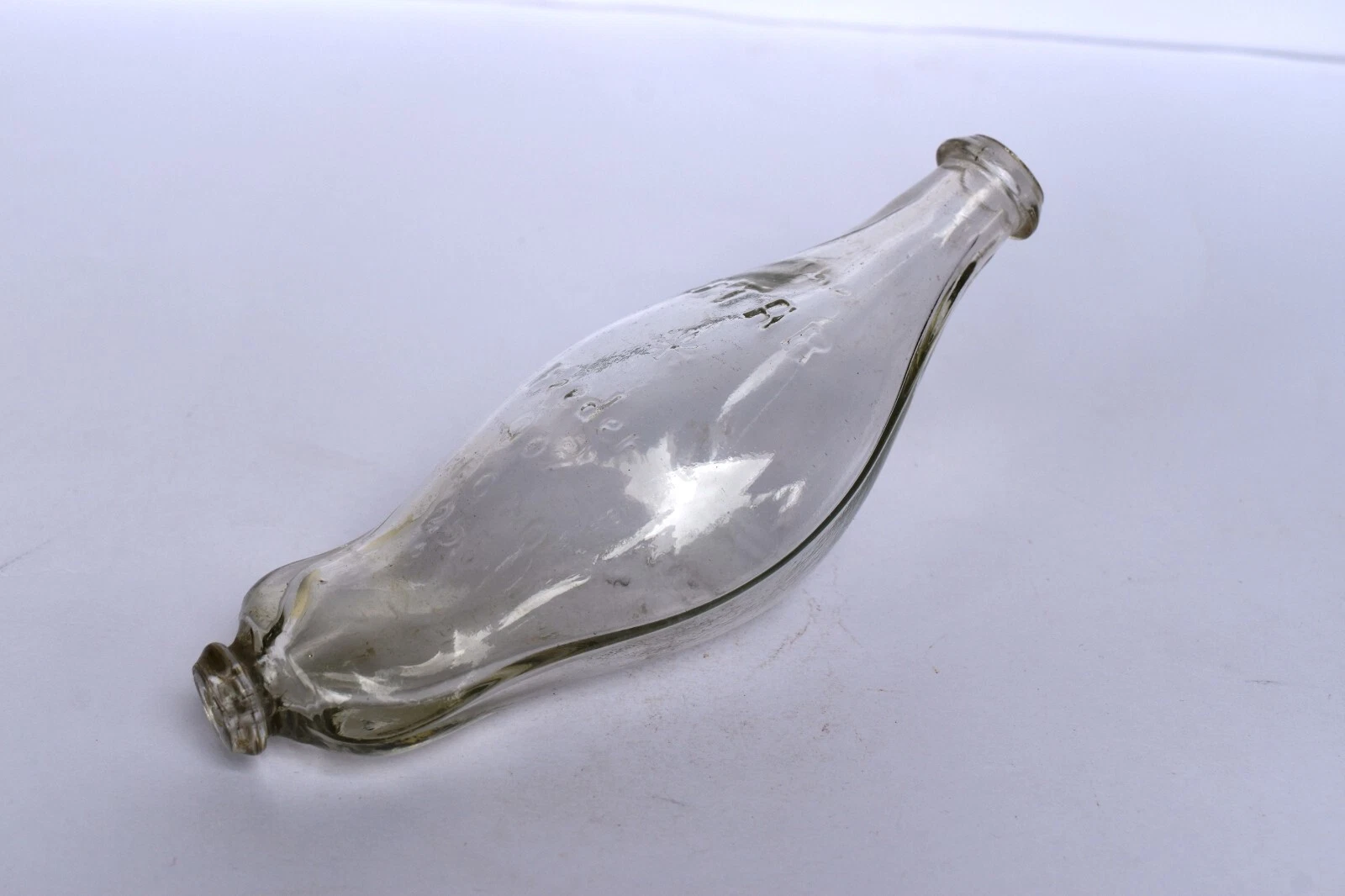 Vintage The Star Feeder Milk Bottle Baby Feeding Victoria Glass Works Howrah F77