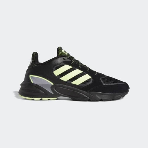 NWOB NWT Adidas Men 90S VALASION SHOES Core Black Hi-Res Yellow Size 11.5  EG5639 | eBay
