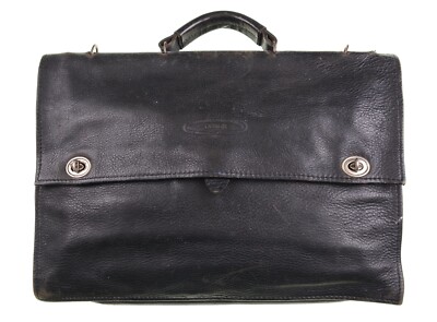 ebay leather briefcase