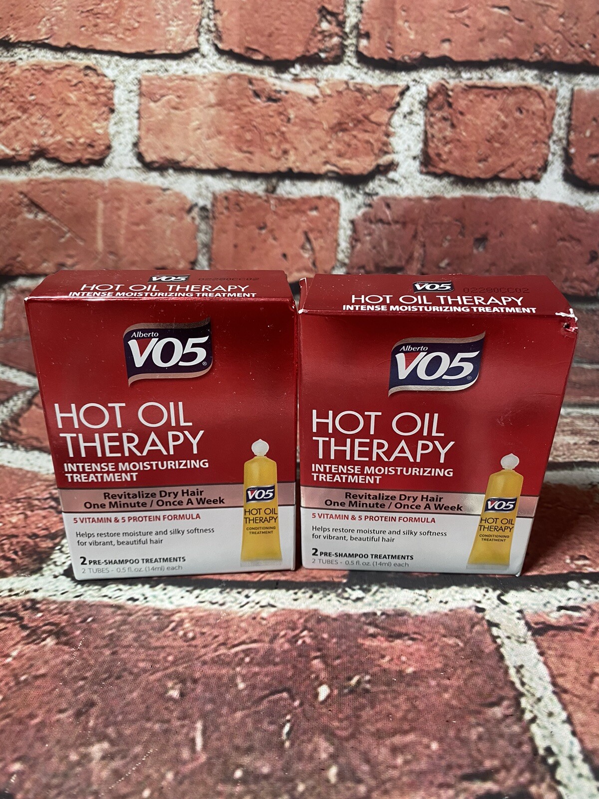 2 V05 Hot Oil Therapy Alberto Dry Hair Moisturizing Treatment NEW eBay