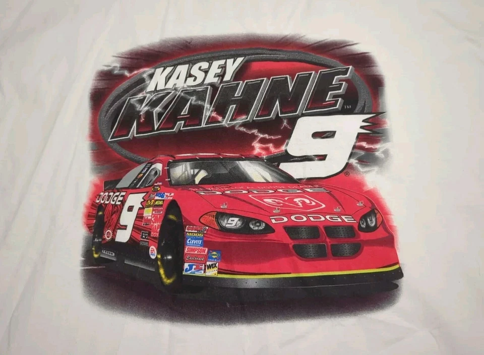 Camisa Chase Authentics Kasey Kahne Talla 3XL VINTAGE 2003 Blanca Y2K Foto 4 de 4