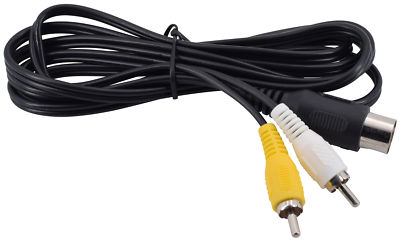 AV Chinch Kabel für Sega Mega Drive I MD1 Neuware