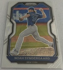 2021 Panini Prizm Baseball Noah Syndergaard New York Mets White Wave Prizm #35