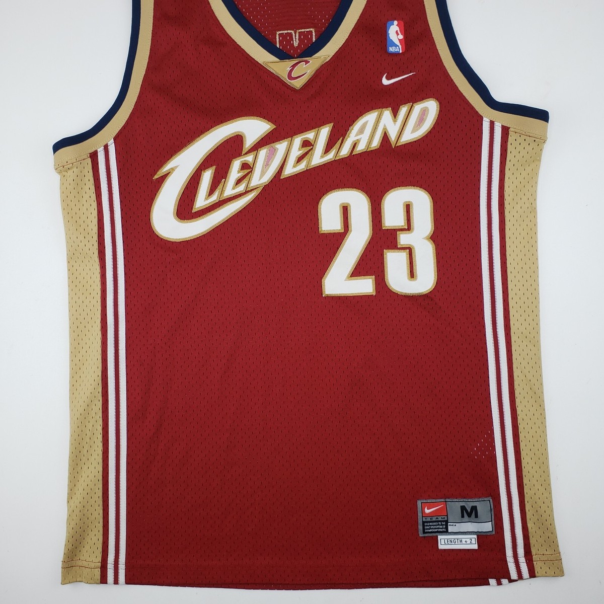 Vintage 2003 Nike Lebron James Cleveland Cavaliers Jersey