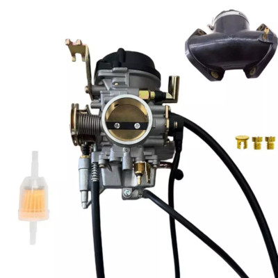 Carburetor w/ Intake For 99-2014 Yamaha Road Star XV1600 XV1700 4WM-14101-03-00