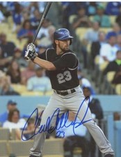 CHARLIE CULBERSON COLORADO ROCKIES AUTOGRAPHED 8x10 PHOTO W/COA #23