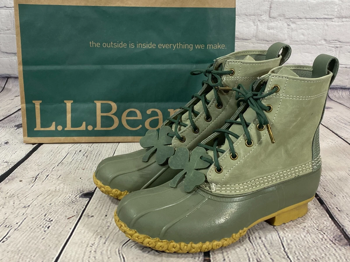 Ll bean green boots sale