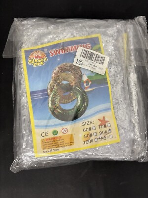 Pool Schlauchboot Schwimmring für Kinder Erwachsene Konfetti