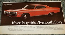 1972 Plymouth Fury Original Advertisement Print Art Ad 72 Red 1972 Plymouth Fury Original Advertisement Print Art Ad 72 Red