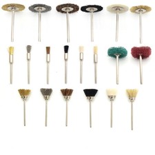 3mm Shank Rotary Steel Wire Wheel Polishing Cup Brush Cleaning Tools for Dremel