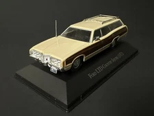 1972 Ford LTD Country Squire Two Tone Wood Grain 1/43 Us Seller !