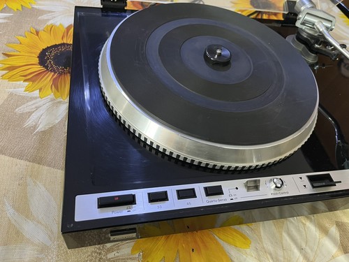 GIRADISCHI D'EPOCA - SANSUI SR-838 QUARTZ-SERVO DIRECT-DRIVE - VINTAGE TURNTABLE - Foto 3 di 15