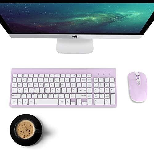 Wireless Keyboard and Mouse Combo Compact Full Size Wireless Keyboard and Mou... - Bild 3 von 8