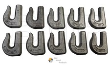 10 Weld On Grab Chain Hooks 38 Wll 6600 Bucket Trailer Rigging 0900104