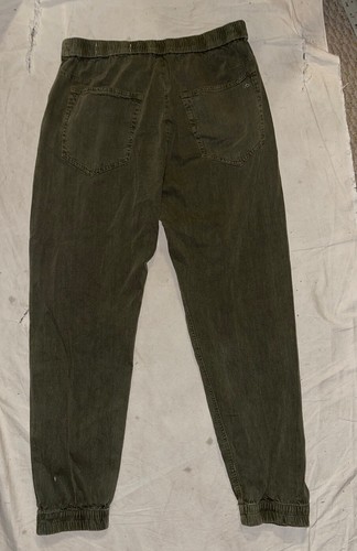Rag & Bone Engineered Elastic Waist Jogger High Rise Cotton Pants Army Green 28 - Picture 7 of 18