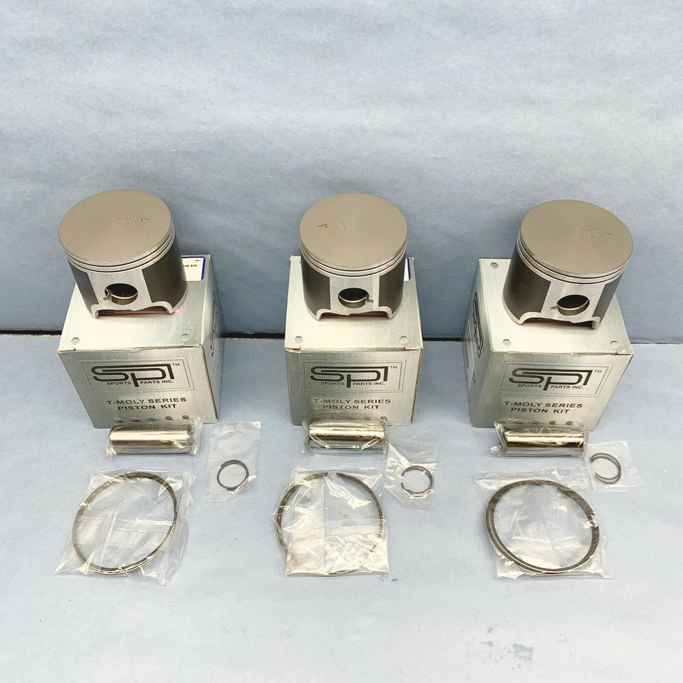 Nuevos kits de pistones SPI de 78,50 mm de diámetro STD Yamaha 700 V Max SXR Mountain Max 1998-2001 Foto 3 de 4