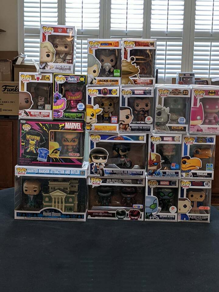 Funko Pop Blind Box Lot Of 6: Exclusive, Chase, Or Convention Read Full Ad !!!!