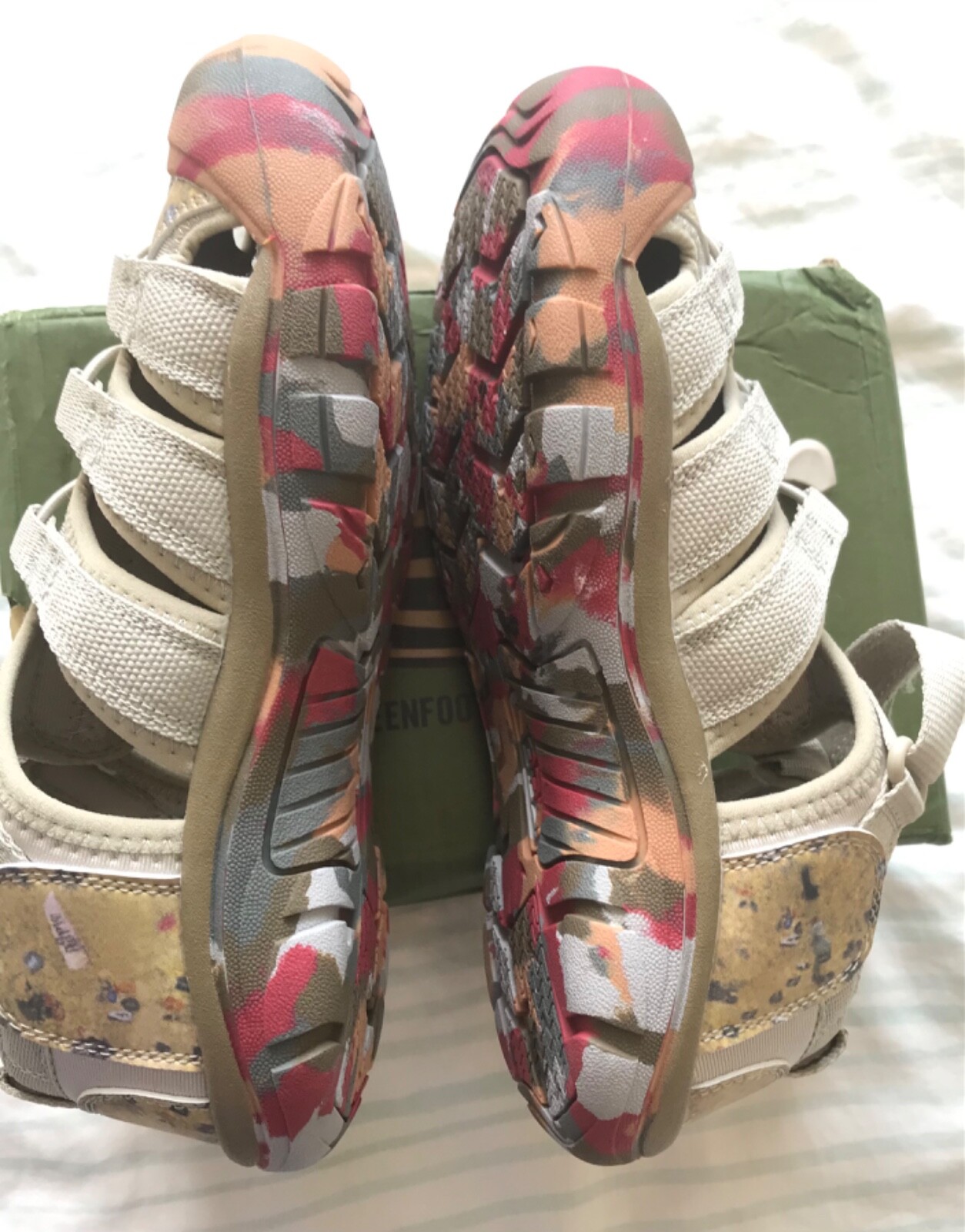 Nuovissimo sandalo Keen JASPER II per bambini beige mimetico taglia EU 37 UK3 5