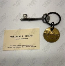 Detective William Burns Room Key Killers of the Flower Moon