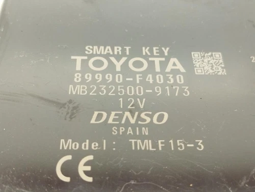 89990F4030 Modulo Electronico para TOYOTA C-HR (X10) Hybrid Active 2018 5084939 - Imagen 3 de 10