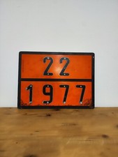 Targa Vintage Auto Moto D' Epoca In Ferro