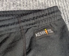 Kerrits Pants Womens Medium Black Equestrian Riding Pants Suede Patch Drawstring