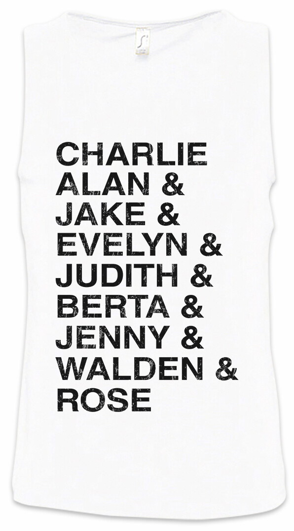 ALTRA Canotta uomo Two And A Half Names Charlie Alan Fun Men Malibu Man Uncle