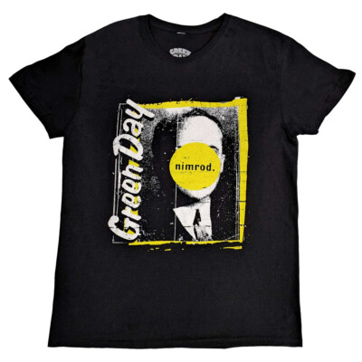 green day nimrod ロンTシャツ　未使用品　バンドTシャツ Green Day. - Nimrod with Tracklist Back Print - Black T