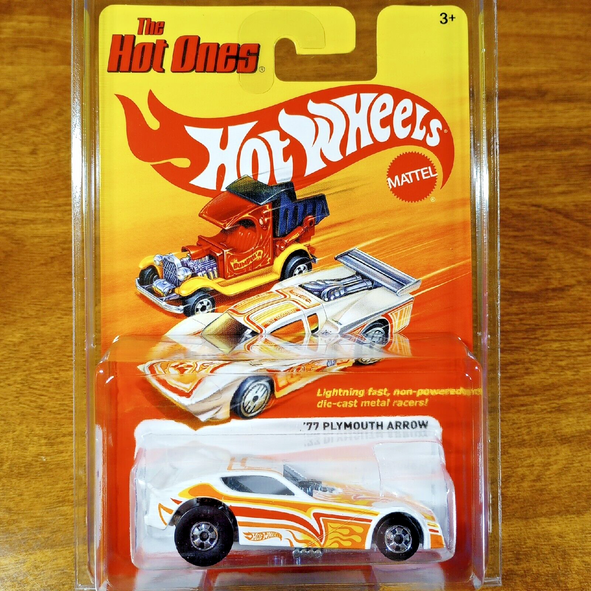 Hot Wheels The Hot Ones '77 Plymouth Arrow White BW