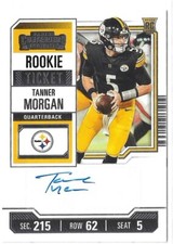TANNER MORGAN 2023 Panini Contenders Rookie Ticket Auto RC #280 