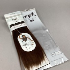 10 Mylk 4 Dark Brown 100 Remi Human Hair Extenstions by Outre