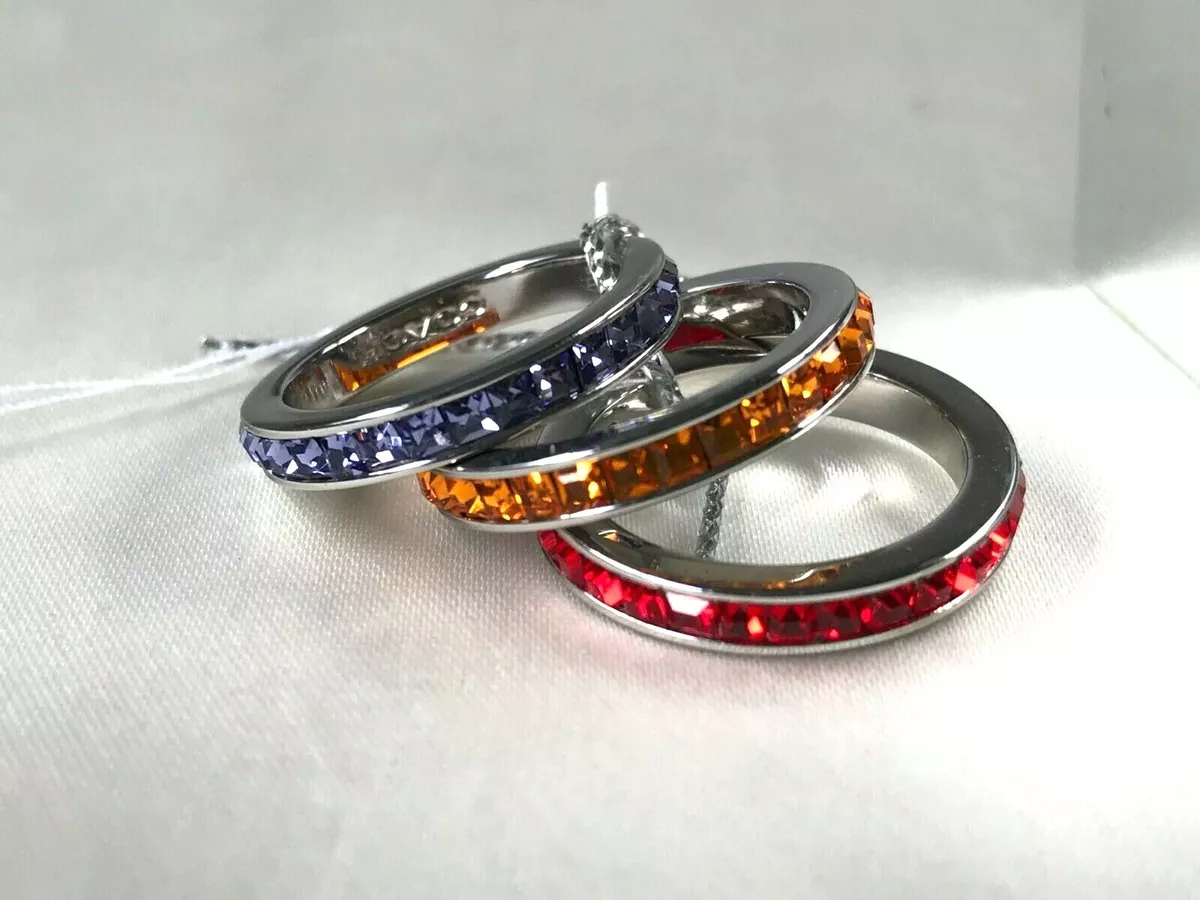 Coach sale stackable rings