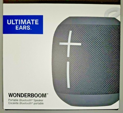 ue ultimate ears wonderboom wireless speaker phantom black