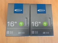 2 Schwalbe Fahrradschlauch 16 Zoll Autoventil 47-305/62-305 AV3 (18)