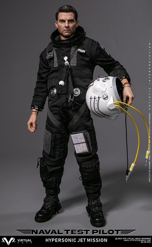 In stock Nuovo VTS TOYS VM053 1/6 Modellino pilota collaudatore navale jet missione ipersonica - Foto 1 di 17