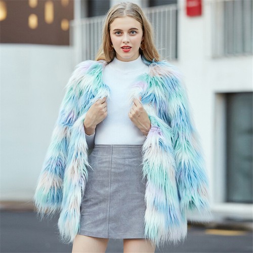Warm Feather Cadigan Jackets Coats 