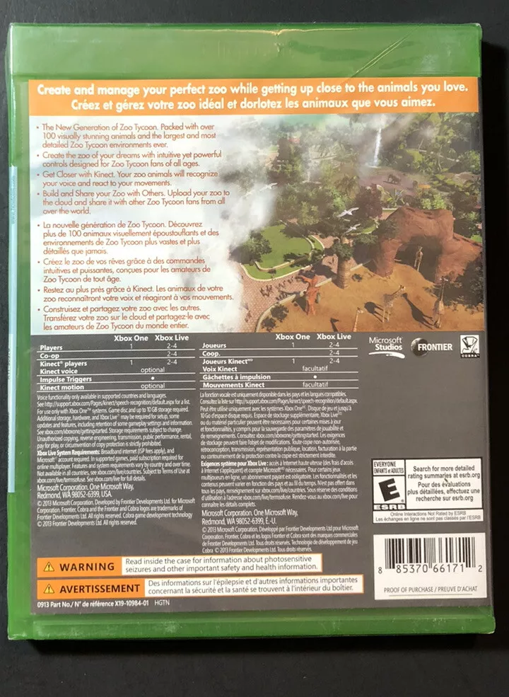 Zoo Tycoon - Xbox 360