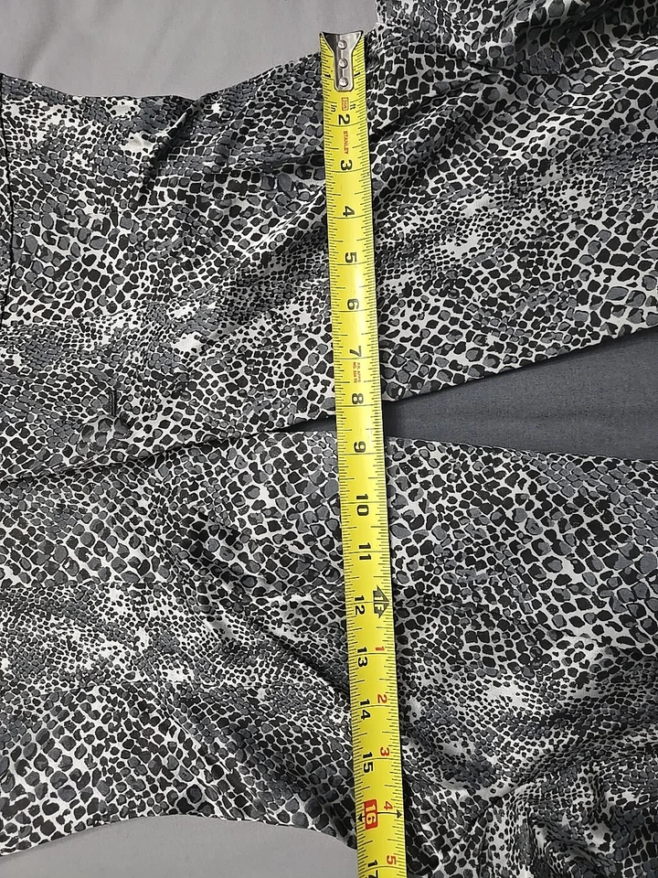 Blazer Cache Estampado Piel Serpiente Gris Y Negro Talla 8 Y2k Foto 4 de 4