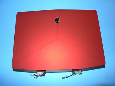 Alienware M15 R1 FHD Complete LCD Screen Assembly w/Webcam Red 60Hz Dell 76M4P