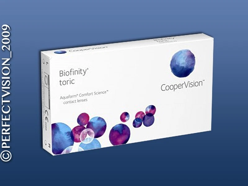 COOPERVISION Biofinity Toric for Astigmatism Torische - Monatslinsen Cooper Vision 1x3 Stück