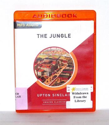 BOOK/AUDIOBOOK MP3-CD Upton Sinclair Classic Fiction Historical THE JUNGLE