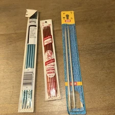 Susan Bates Double Point Knitting Needles Lot