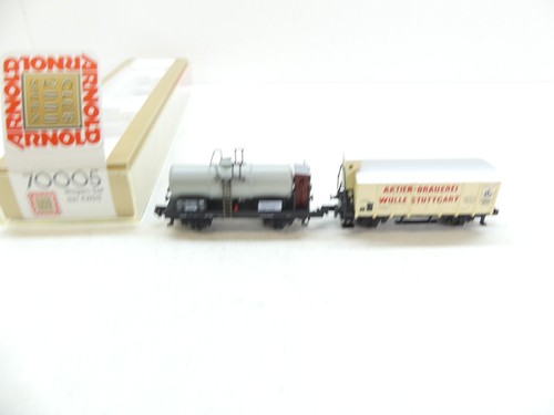 Arnold N 70005 Güterwagen-Set, Württemberg, NEU in OVP #59012 | Zustand: Gebraucht