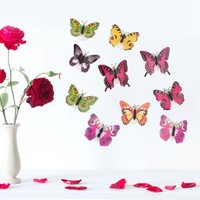 10X Glowing Luminous Wall Decals Diy Stickers Glow In The Dark For Set