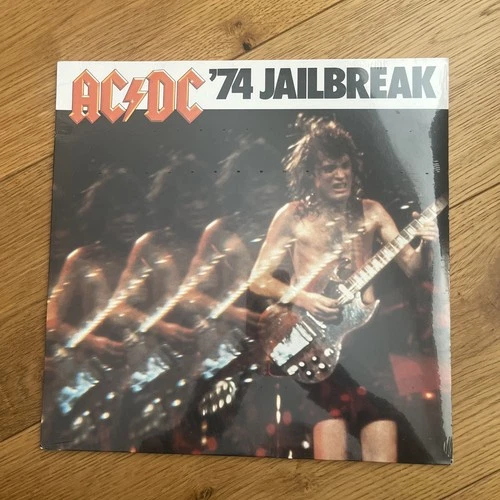 AC/DC : '74 Jailbreak 12" EP Vinyl * Defective sleeve / flaws New sealed