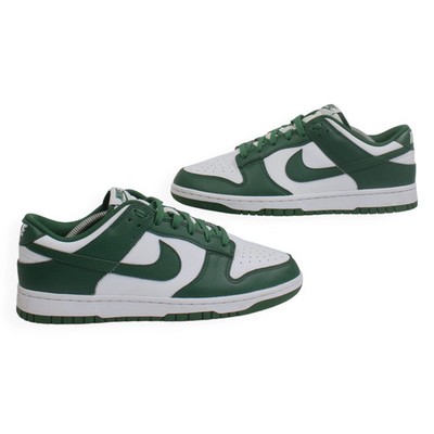Nike Dunk Low Michigan State Sneaker Größe UK 9 Grün